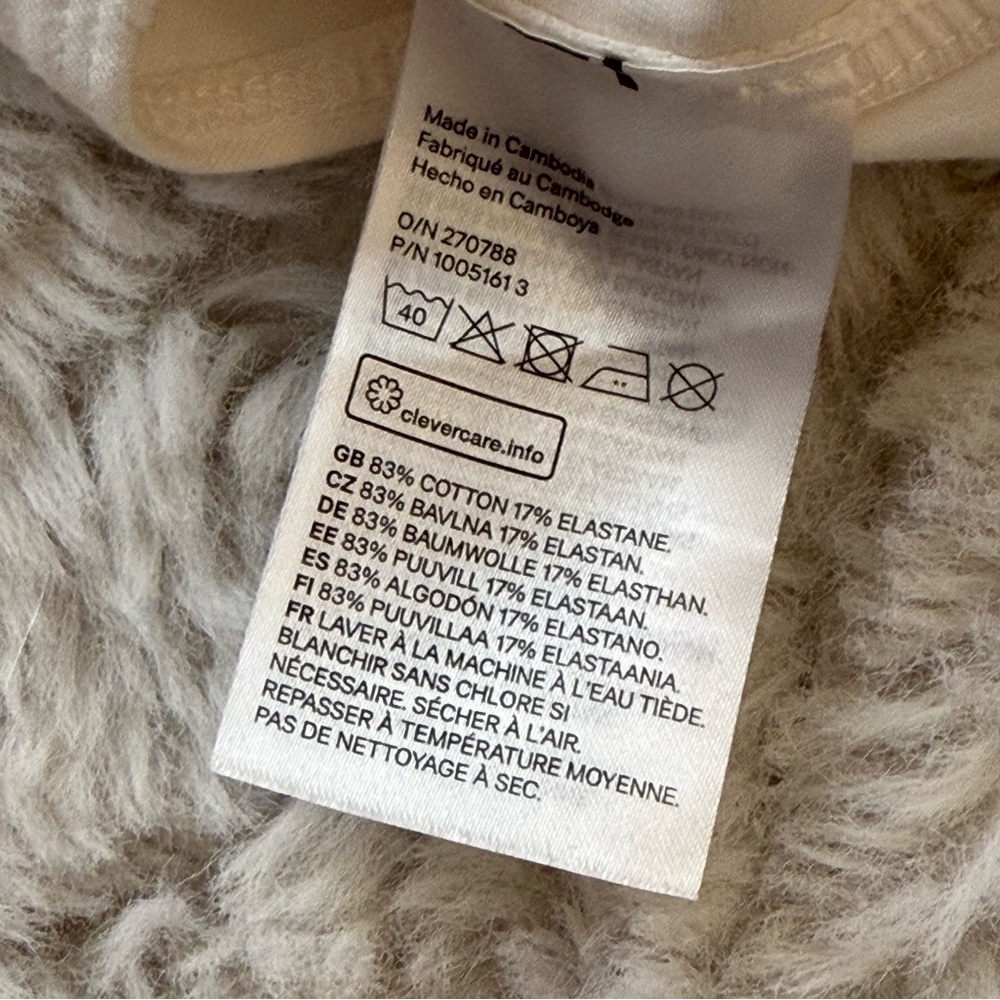 NWOT H&M White Bodysuit - Picture 8 of 8